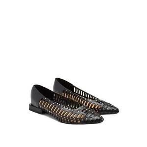 NEW GIOSEPPO women's kenosha flats in negro